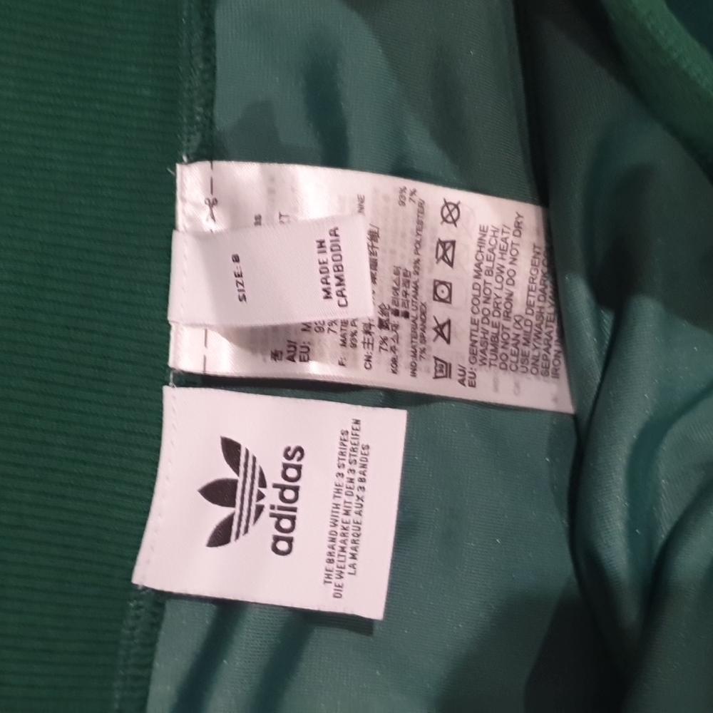 Adidas Green Size 8 Velvet Feel Skirt - Picture 5 of 7